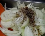 鮭魚佐蒙特婁洋蔥的食譜步驟2照片