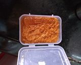 A picture of step 3 of Cashew Sohan Halwa.