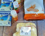 Foto langkah ke 1 dari resep Kuker Semprit Rasa Duren & Frambozen.