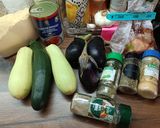 Padlizsán és cukkini legyező ropogós bundában paradicsom szósszal recept fázis 1 fotója