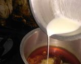 A picture of step 6 of Karak Chai/ Cutting Tea.