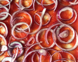 Foto del paso 3 de la receta: Hojaldre de verduritas en rojo