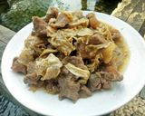 Foto langkah ke 6 dari resep Tumis Tupai Rempah.