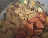 A picture of step 5 of Medu Vada sambar.