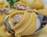 Foto del paso 7 de la receta: 128. Caldo con Galets
