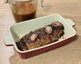 Foto del paso 6 de la receta: Magret de pato con reducción de PX al zumo de pomelo