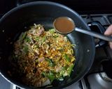 A picture of step 3 of Tamarind poha.