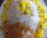عکس مرحله 2 از دستور زرشک پلو با مرغ خوشرنگ و خوشمزه 😋😋
