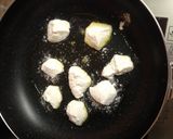 A picture of step 2 of Deep-fried soy milk tofu salad.