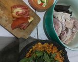Foto langkah ke 2 dari resep Pepes ayam kemangi.