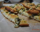 A picture of step 9 of Keto Garlic Bread with almond flour   نان سیر با آرد بادام.