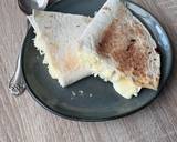 Quesadillas au gruyère râpé et au reblochon étape de la recette 3 photo