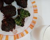 Pas rețetă Chiftele din spanac, cu carne de vită și paprica afumată 2 fotografie