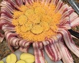 A picture of step 5 of Bacon Pie.