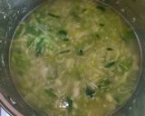 Túrós póréhagymaleves recept fázis 2 fotója