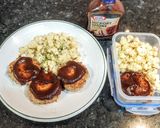 A picture of step 6 of Pork Hamburg Steak with Baked Cauliflower.