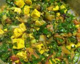 हरे प्याज़ की भुर्जी (Green onion bhurji recipe in Hindi) रेसिपी चरण 5 फोटो