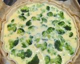 Une image de l'étape 3 de Quiche brocolis.