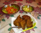 Foto del paso 4 de la receta: Hoy algo simple, milanesa con ensalada