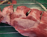 Foto del paso 1 de la receta: Carré de cerdo al romero con mostaza y miel