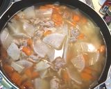 A picture of step 7 of Ton-jiru.