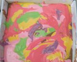 Foto langkah ke 5 dari resep Bolu zebra rainbow.