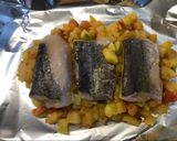 Foto del paso 6 de la receta Merluza en papillote con verduras