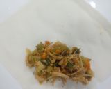 A picture of step 3 of Spring rolls.