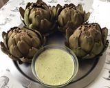 Une image de l'étape 5 de Artichauts sauce mousseline à la moutarde gingembre et persil.