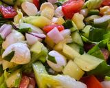 Nyári vegyessaláta recept fázis 5 fotója
