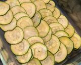 Une image de l'étape 4 de Lasagnes de courgettes, lardons et comté.