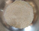 A picture of step 1 of Little millet poha.