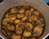 Foto langkah ke 3 dari resep Udang Saus Inggris.
