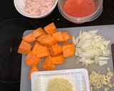 Foto del paso 1 de la receta: Cazuela gratinada de boniato 🍠