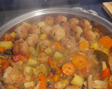 Foto del paso 10 de la receta: Albóndigas vegetarianas a la jardinera