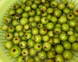 Hình bước làm 1 của món Quả Sung Muối Xổi