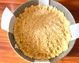 Foto del passaggio 11 della ricetta 124 • Sbriciolata ripiena di mele caramellate con crema leggera 🍎