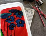 Foto langkah ke 3 dari resep Puding lukis.