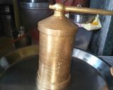 A picture of step 4 of Sev bhujiya.