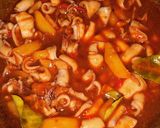 Foto langkah ke 5 dari resep Cumi Asam Manis Pedas.