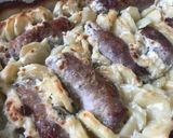 Фото кроку 1 до Мясные рулетики с картошкой в сливках.