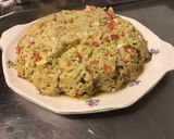 Une image de l'étape 10 de Flan de courgettes blanches aux poivrons rouges, fromage frais et herbes aromatiques.