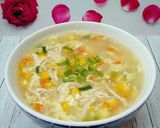 Foto langkah ke 4 dari resep Sup jagung ayam.