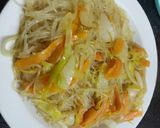 Foto del paso 7 de la receta: Cerdo a la naranja estilo chino con fideos de arroz