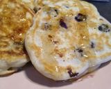Une image de l'étape 3 de Pancake banane myrtille.