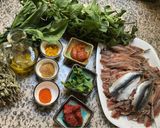 Une image de l'étape 1 de 🌶️Roulé sardines recette de grand mère🫍🐟🧄.