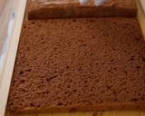 A picture of step 8 of Raspberry Chocolate Mousse Cake.