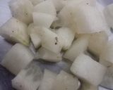 A picture of step 1 of Salad with chutney.