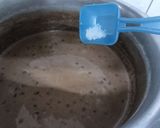 A picture of step 3 of Sago Cocoa Pudding.