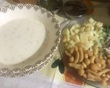 A picture of step 1 of Dahi pulki.